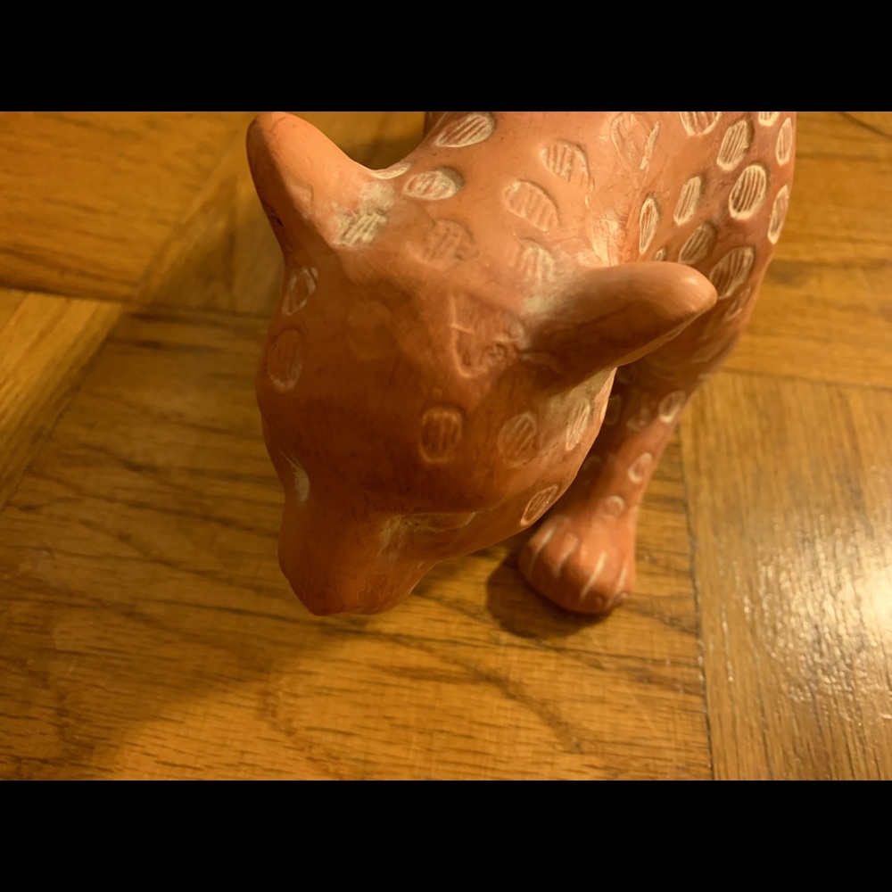 Opalhouse (Target brand) leopard design terra cotta planter/home decor piece